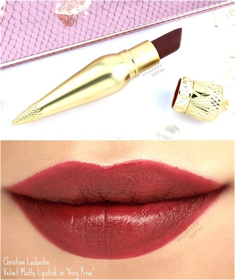 christian louboutin very prive lipstick dupe